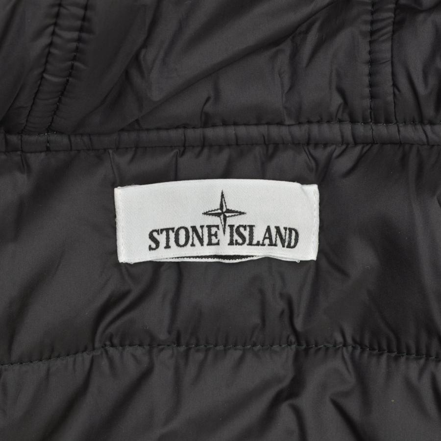 美品】STONE ISLAND ノーカラーオーバーシャツ19AW