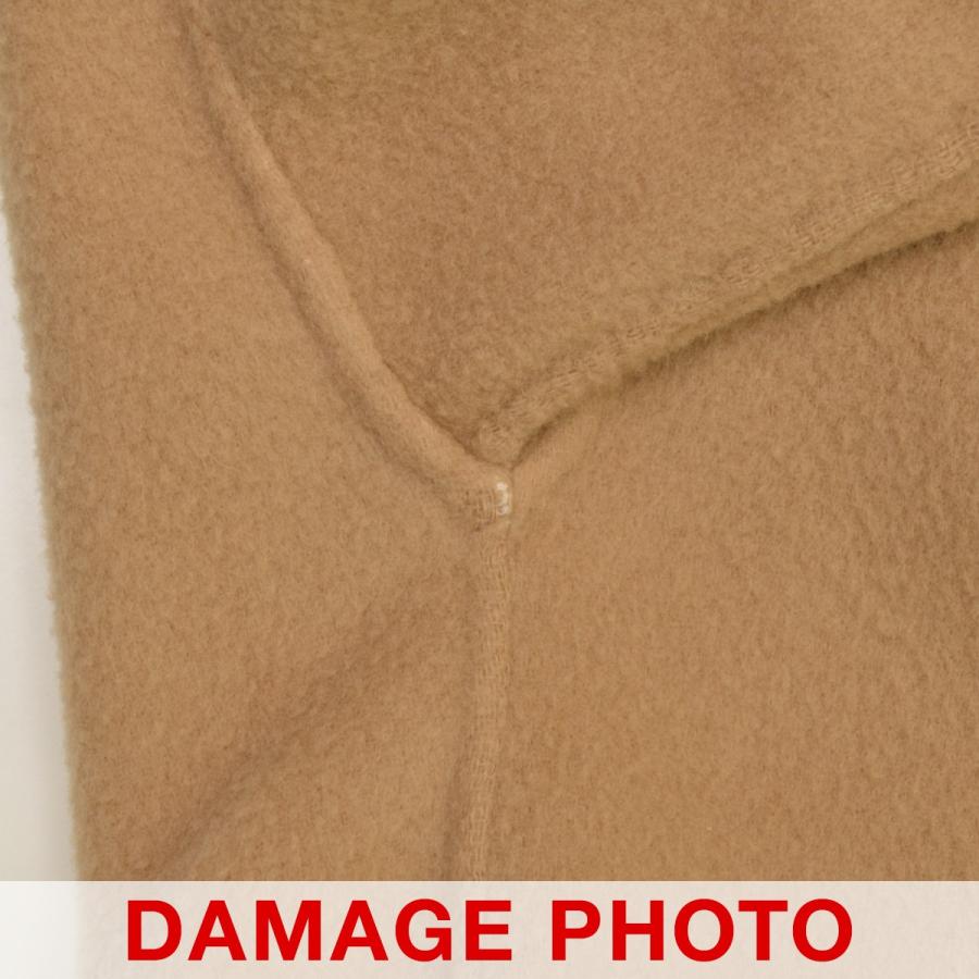 CACHEC / カシェック ダブルフェイスロングガウン ウールコート  