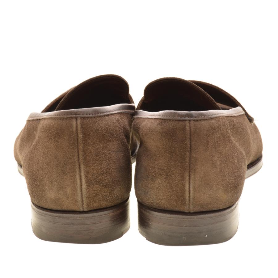 使用2回　超美品クロケット＆ジョーンズ　スエードローファー CROCKETT&JONES / クロケット&ジョーンズ スエードローファー レザー