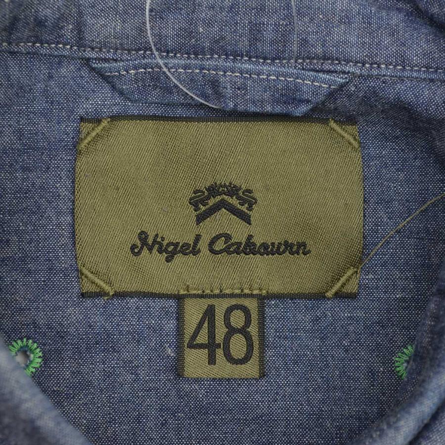 NIGEL CABOURN / ナイジェルケーボン 80450010050 NEW MEDICAL SHIRT ニューメディカルシャツ 長袖シャツ｜kanful｜04