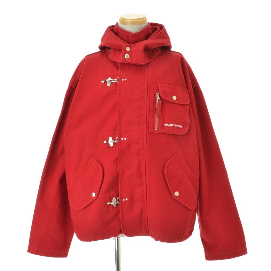SUPREME / シュプリーム 23SS Canvas Clip Jacket フード付き コットン 