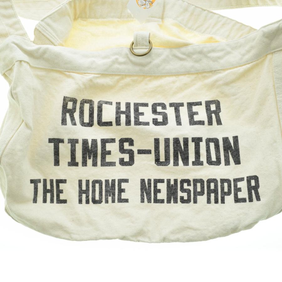 古着 / フルギ ROCHESTER TIMES-UNION THE HOME NEWSPAPER ニュースペーパー ショルダーバッグ｜kanful｜05