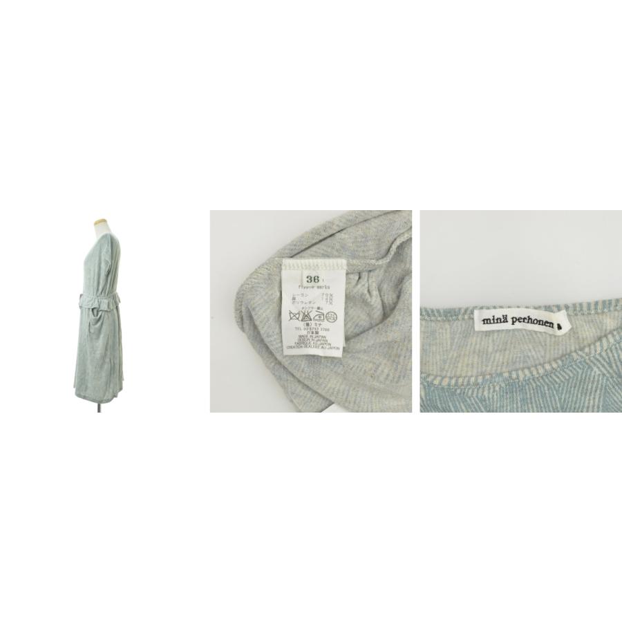 mina perhonen / ミナペルホネン ss8620 ripple marks 半袖ワンピース 