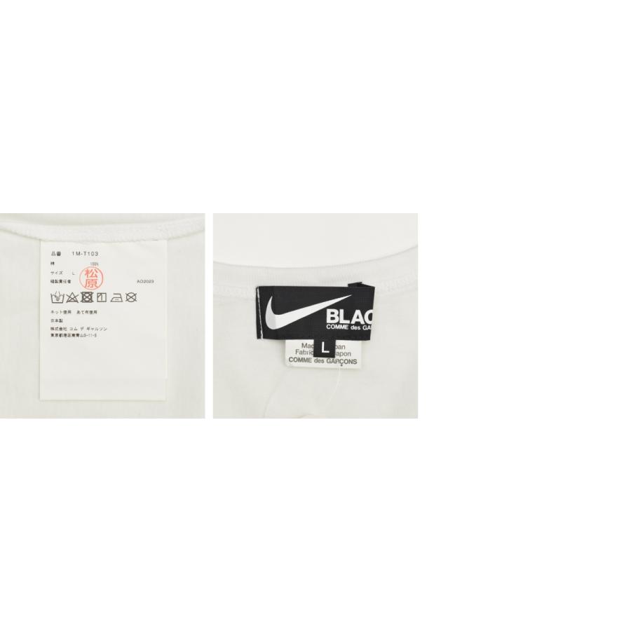 BLACK COMME des GARCONS × NIKE / ブラックコムデギャルソン × ナイキ AD2023 1M-T103 オーバーサイズ 半袖Tシャツ｜kanful｜03