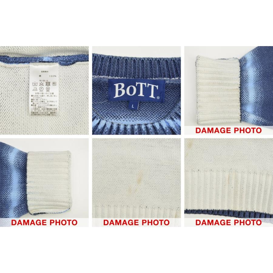 BOTT / ボット 24SS Gradation Cotton Sweater 長袖ニット BOTT / ボット 24SS Gradation Cotton Sweater 長袖ニット