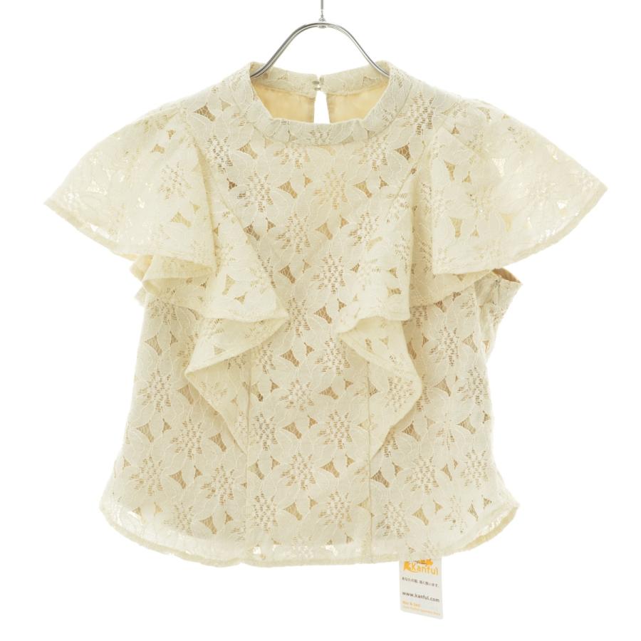 Her lip to / ハーリップトゥ 1222302056 Floral Lace Ruffled Top 