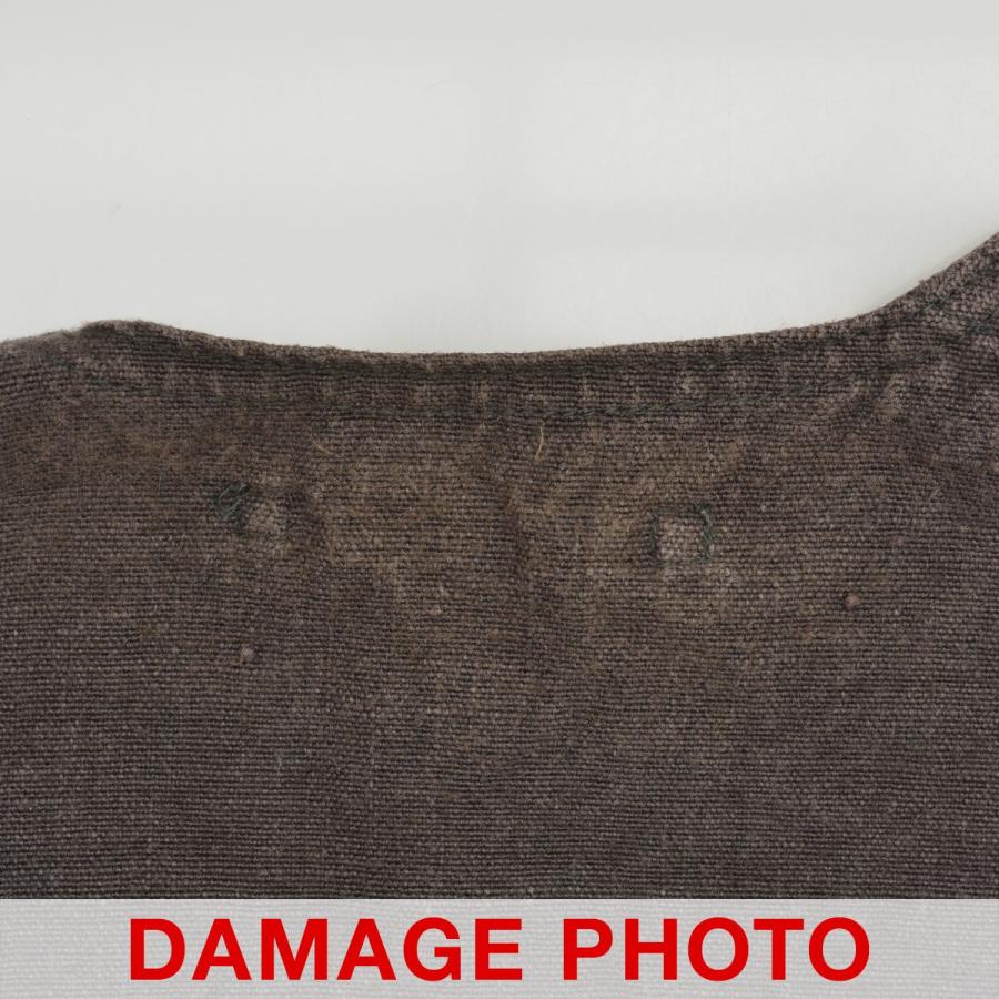 CABOURN / ナイジェルケーボン 23SS 80460070005 BEAN SACK BORDER VEST - HEMP LINEN 【常温】 ベスト