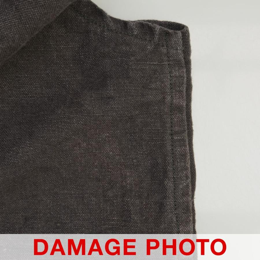 CABOURN / ナイジェルケーボン 23SS 80460070005 BEAN SACK BORDER VEST - HEMP LINEN 【常温】 ベスト