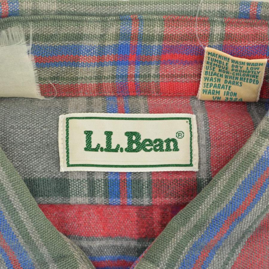 L.L.Bean（エルエルビーン） 90s ジャマイカ製 チェック柄フランネル