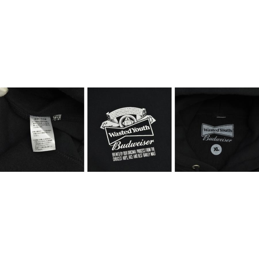 Wasted youth × Budweiser / ウエステッドユース スウェットパーカー