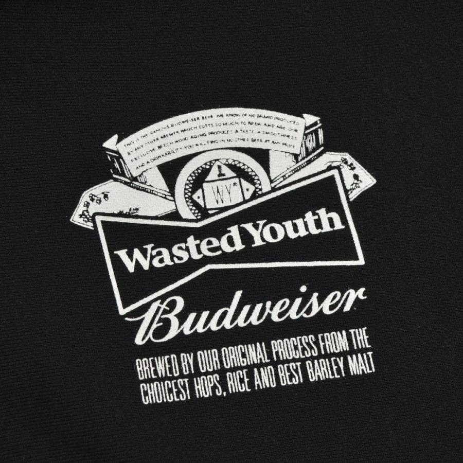 Wasted youth × Budweiser / ウエステッドユース スウェットパーカー
