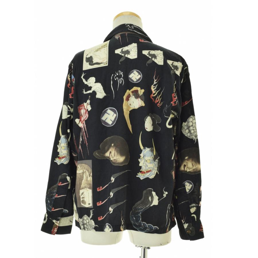 WACKO MARIA / ワコマリア HAWAIIAN SHIRT L/S 天国東京お化け図 WACKO MARIA / ワコマリア HAWAIIAN SHIRT L/S 天国東京お化け図