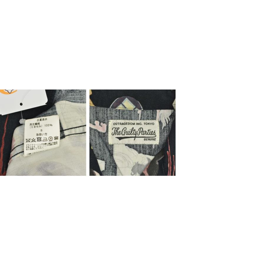 WACKO MARIA / ワコマリア HAWAIIAN SHIRT L/S 天国東京お化け図 WACKO MARIA / ワコマリア HAWAIIAN SHIRT L/S 天国東京お化け図