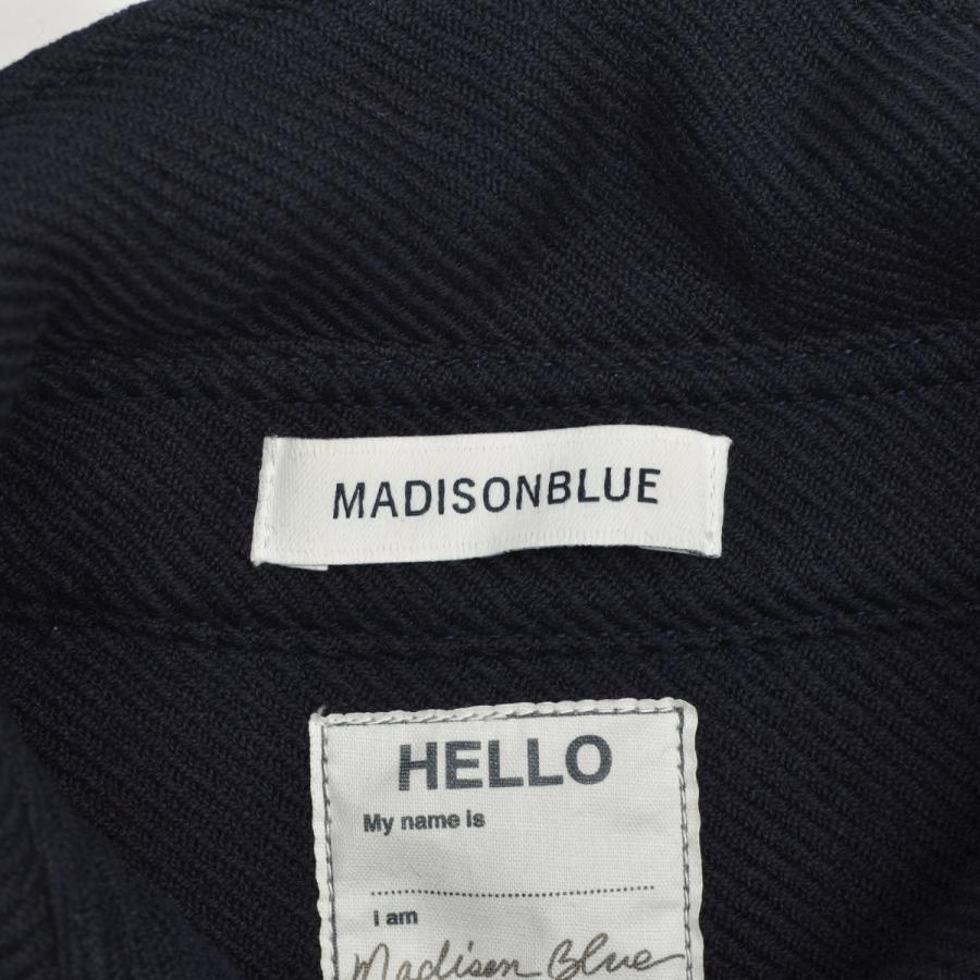 MADISON BLUE マディソンブルー 18AW ウールCPOシャツジャケット MB184-5017 レッド 02 MADISON BLUE（マディソンブルー） 18AW ウールCPOシャツジャケット