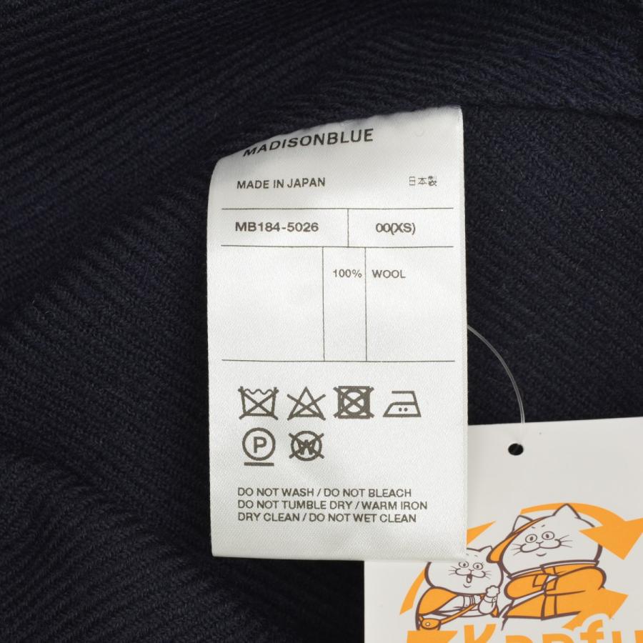 MADISON BLUE / マディソンブルー MB184-5026 COMPACT CPO WOOL TWILL