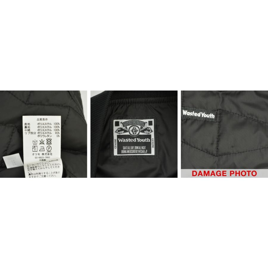 Wasted Youth QUILTED PUFF JACKET