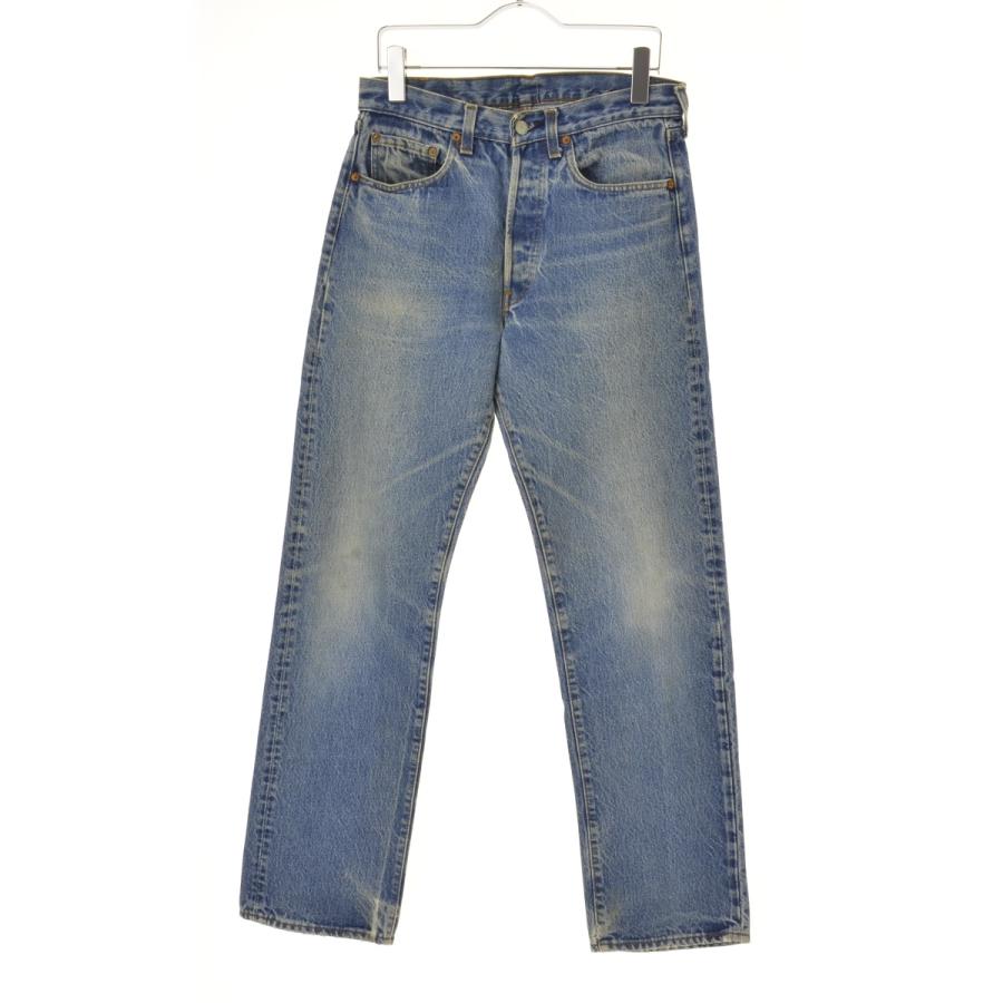 80s Levi's USA製　501 ストレートデニムパンツ　W38L34 Levi's（リーバイス） LEVIS / リーバイス 80s USA製 501 黒カン 内股