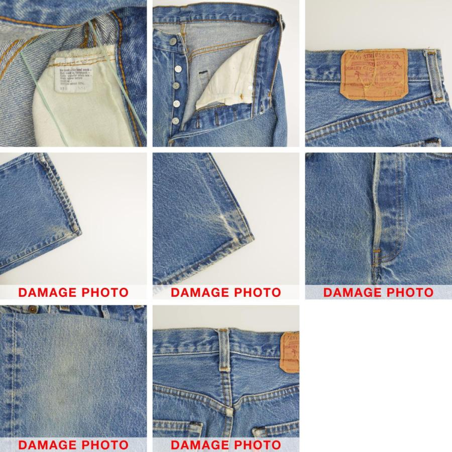Levi's（リーバイス） LEVIS / リーバイス 80s USA製 501 黒カン 内股