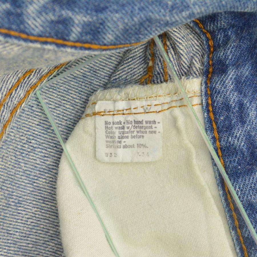 Levi's（リーバイス） LEVIS / リーバイス 80s USA製 501 黒カン 内股