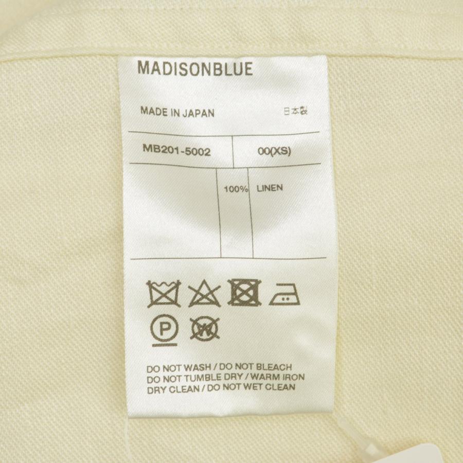 MADISON BLUE / マディソンブルー MB201-5002 オープンカラー リネン  
