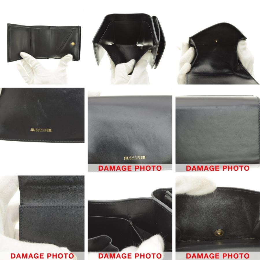 JIL SANDER（ジルサンダー） TINY WALLET レザー三つ折り 財布