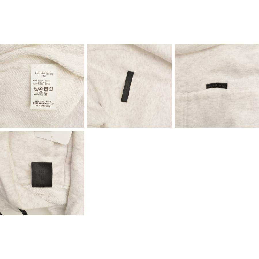 【N.HOOLYWOOD】COMPILE 2242-CS08-027 HOODIEスウェットパーカー N.HOOLYWOOD（エヌハリウッド） COMPILE 2242-CS08-027 HOODIE