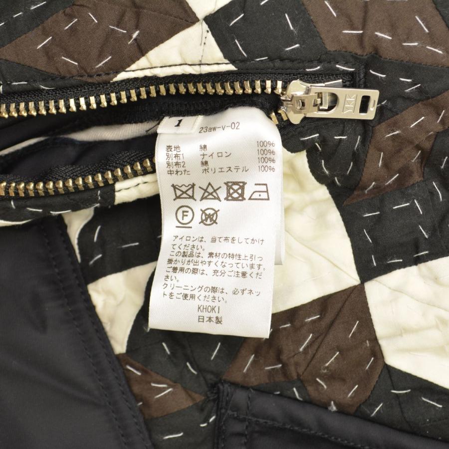 KHOKI / コッキ 23aw-v-02 Hand patchwork quilted vest ベスト