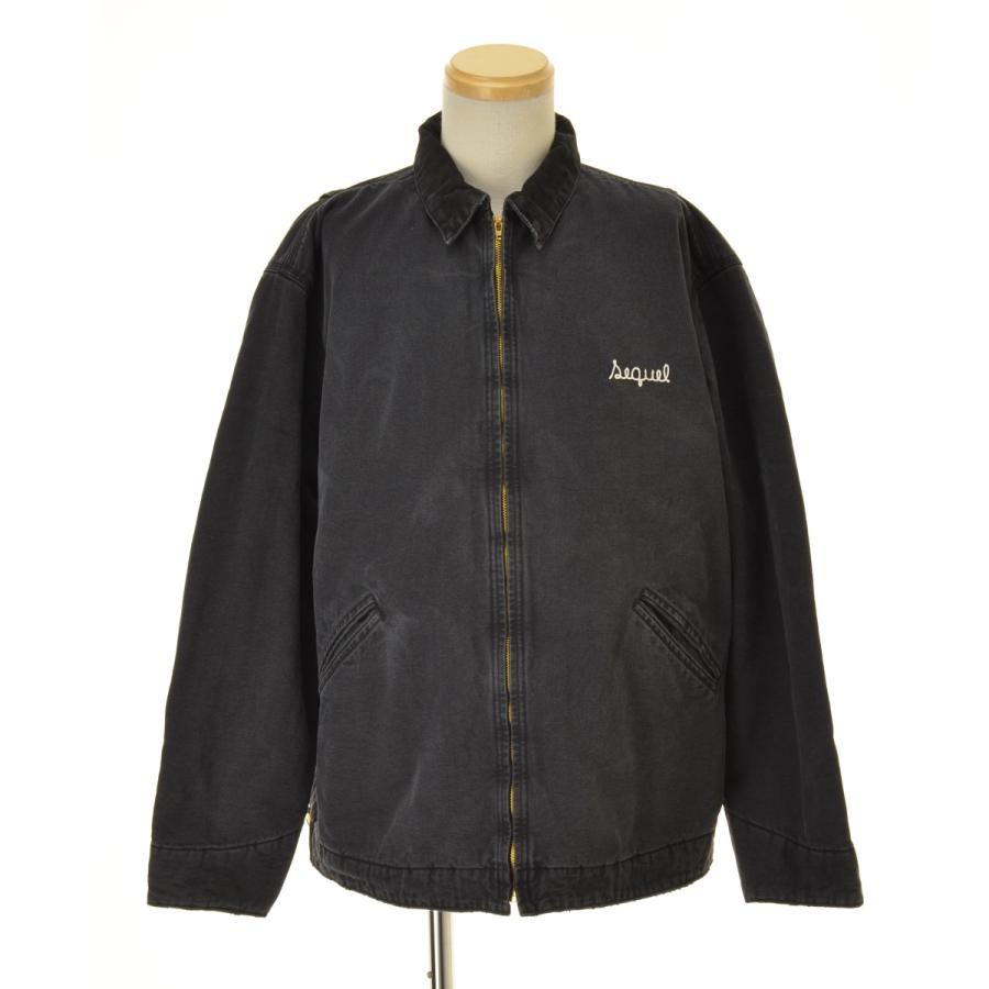 SEQUEL / シークエル SQ-24SS-JK-05 DUCK JACKET BLACK コットン