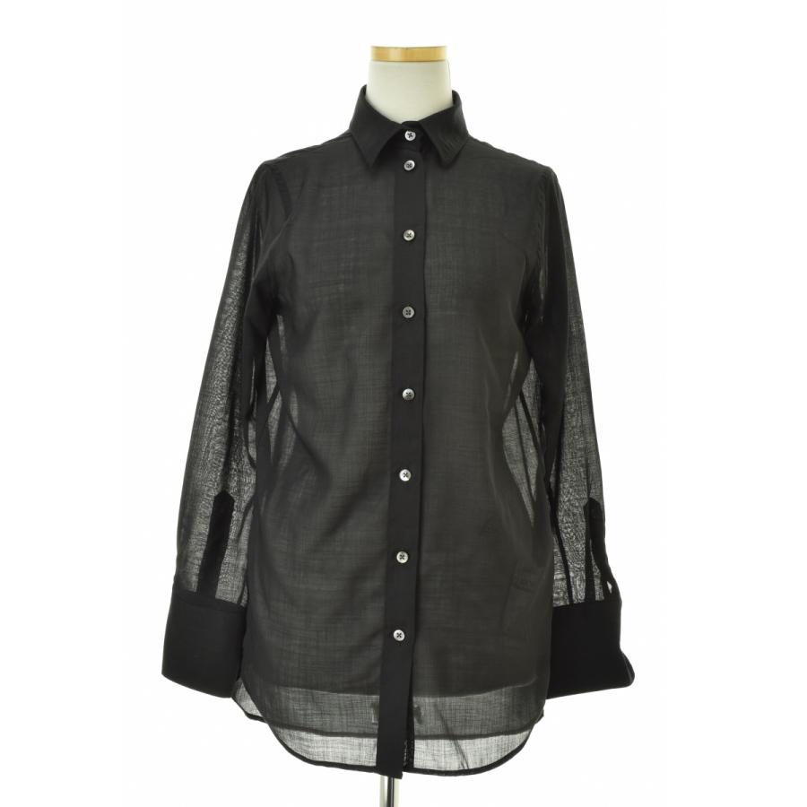 極美品 マディソンブルー 長袖シャツ ブラウス とろみ 00