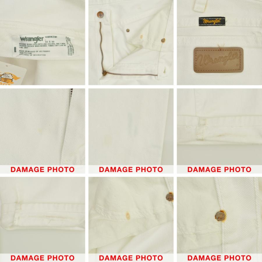 Wrangler（ラングラー） メキシコ製 13MWZWI ホワイト デニムパンツ