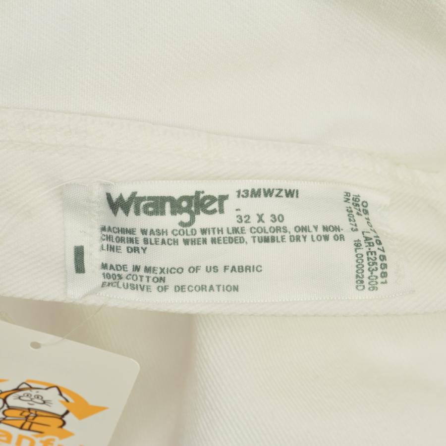 Wrangler（ラングラー） メキシコ製 13MWZWI ホワイト デニムパンツ