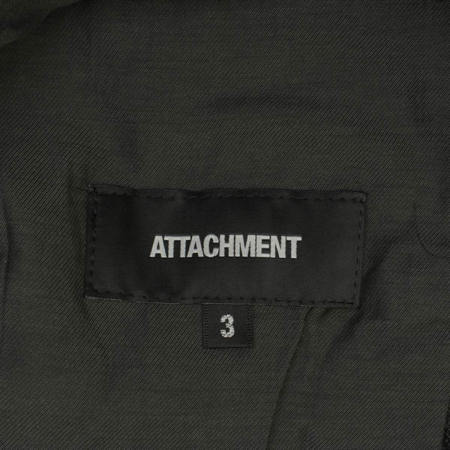 【Attachment】AG32-226 2/48 圧縮ウールグレンチェック3Bテーラードジャケット ATTACHMENT（アタッチメント） AG32-226 2/48 圧縮ウールグレン
