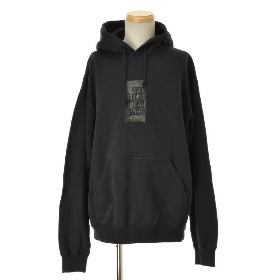THE BLACK EYE PATCH ブラックアイパッチ 21AW HANDLE WITH CARE LABEL HOODIE 取り扱い注意 プルオーバーパーカー グレー BEPFW21TP26 BlackEyePatch / ブラックアイパッチ HANDLE WITH CARE HOODIE
