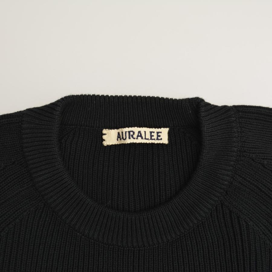 AURALEE / オーラリー A8SP04TR SUPER HARD TWIST RIB KNIT PO