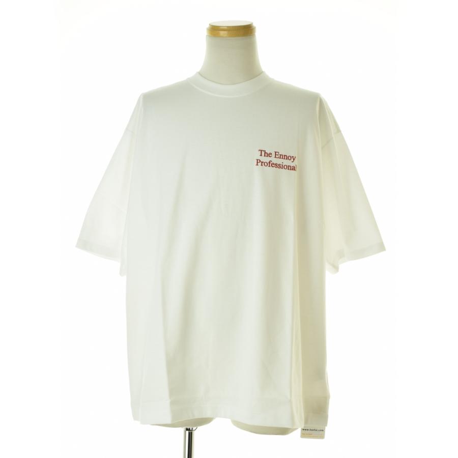 ENNOY ENNOY / エンノイ SS24BRENCT04NTL PROFESSIONAL LOGO T-SHIRT