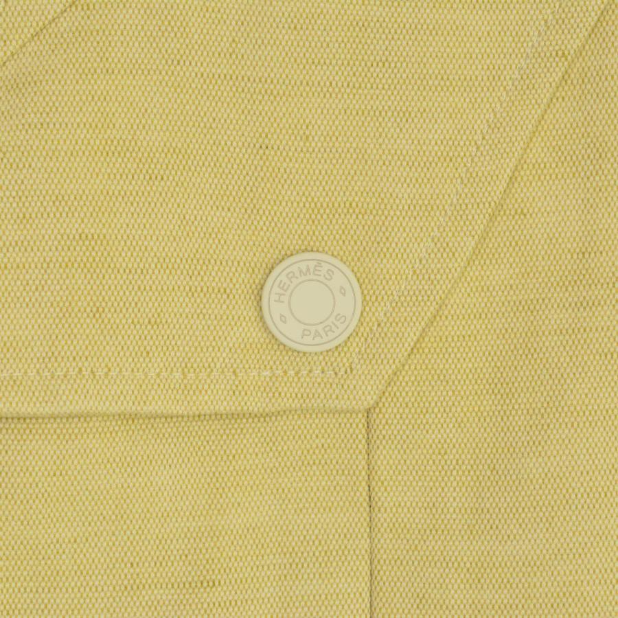 HERMES / エルメス コットンリネン サロペット オールインワン_4