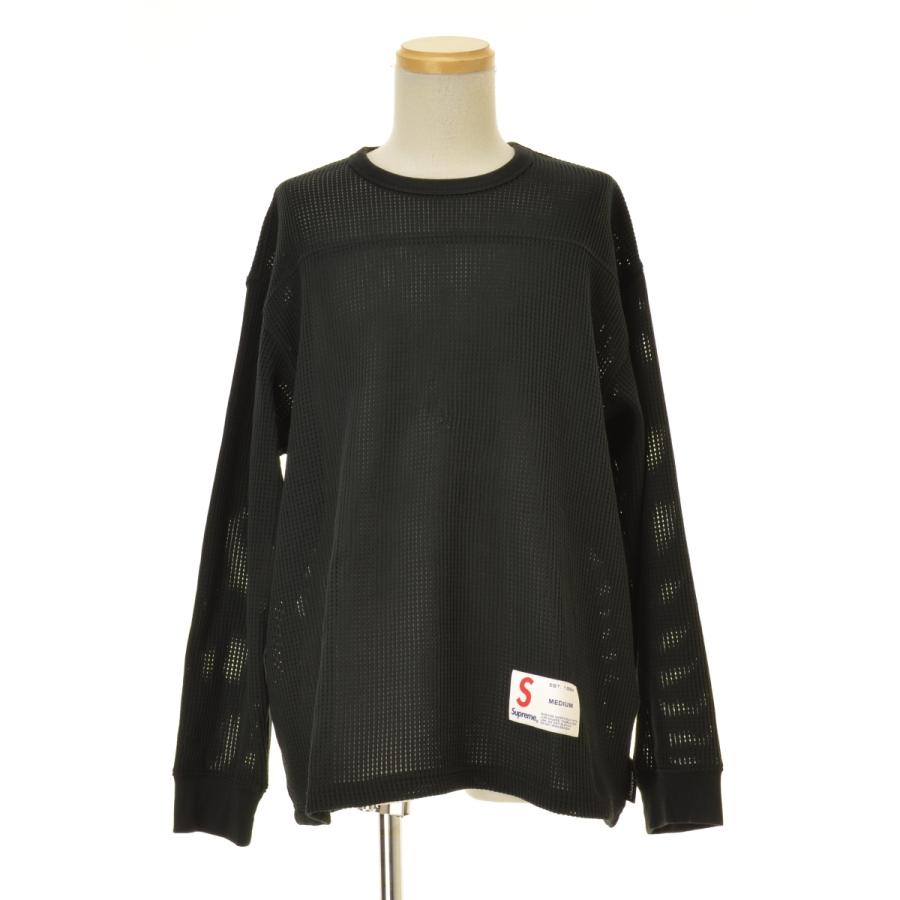 Supreme（シュプリーム） 25SS Polartec Mesh L/S Football Top Black