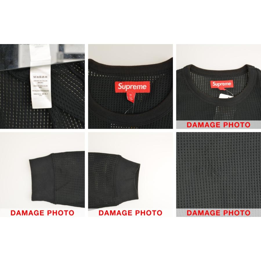 Supreme（シュプリーム） 25SS Polartec Mesh L/S Football Top Black