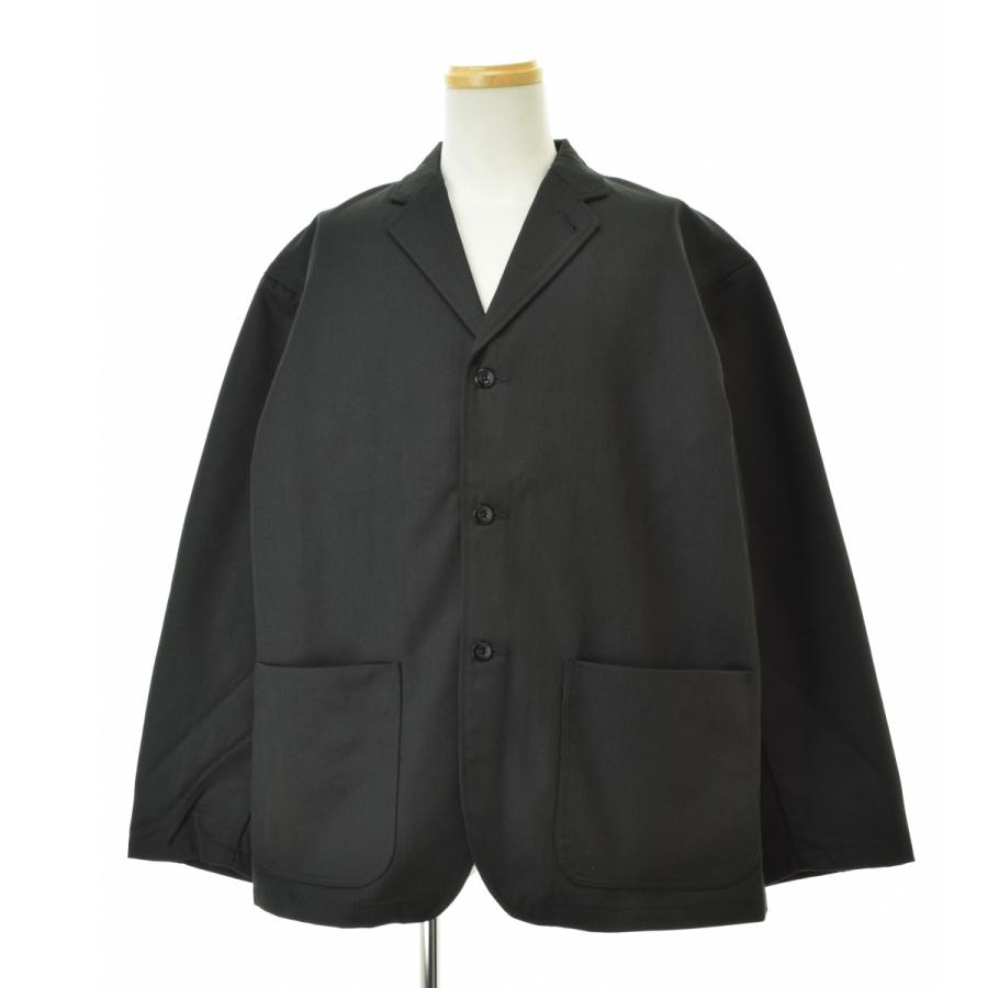 【SEQUEL】SQ-25SS-JK-02 T/C BLAZER BLACKテーラードジャケット SEQUEL / シークエル SQ-25SS-JK-02 T/C BLAZER BLACK テーラード