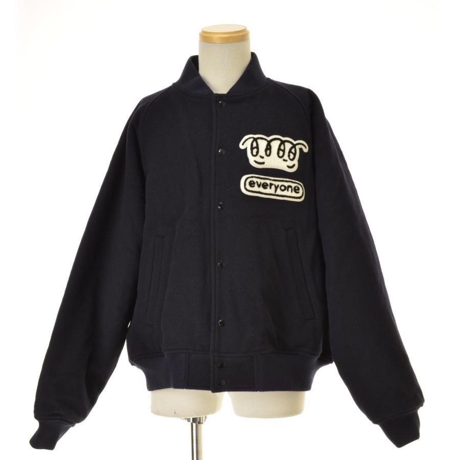 everyone × j.30000 / エブリワン EV24-JK16 varsity jacket 2024 NAVY