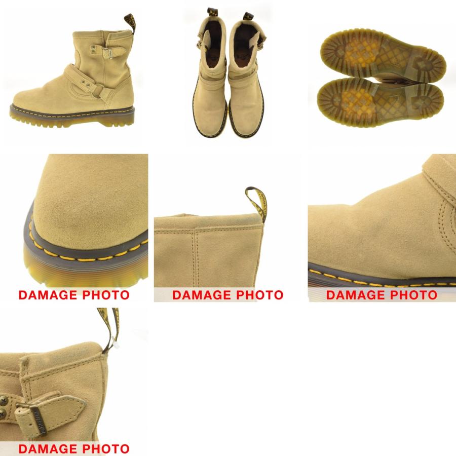 Dr. Martens スエード スリッポン エンジニアブーツ ドクターマーチン Dr.Martens（ドクターマーチン） ANISTONE HARNESS スエード