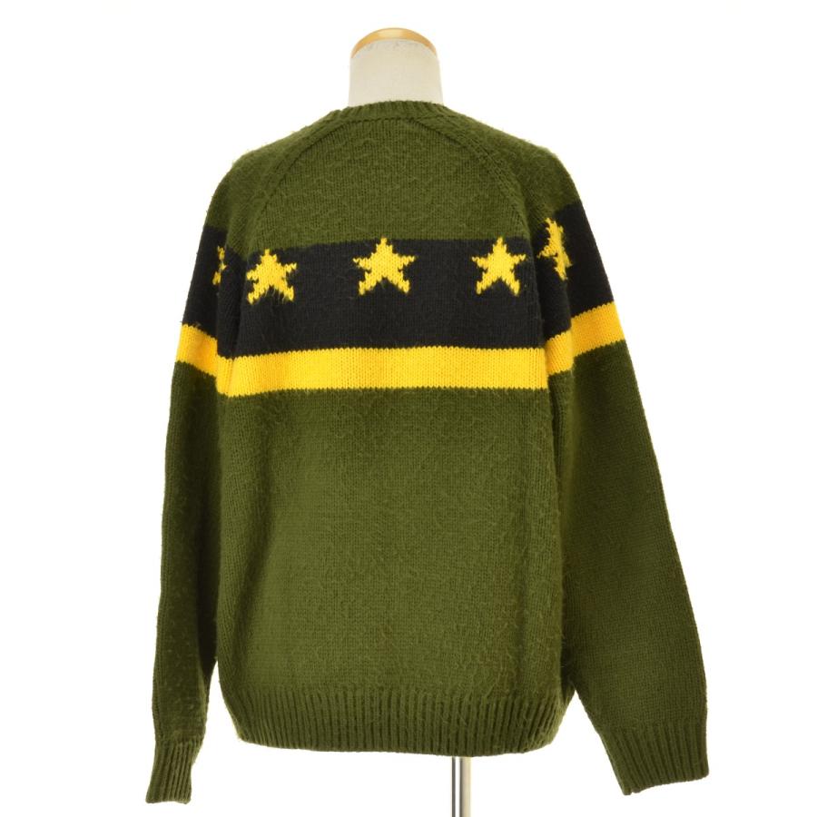 SUPREME / シュプリーム 24SS Stars Sweater Green 長袖ニットセーター