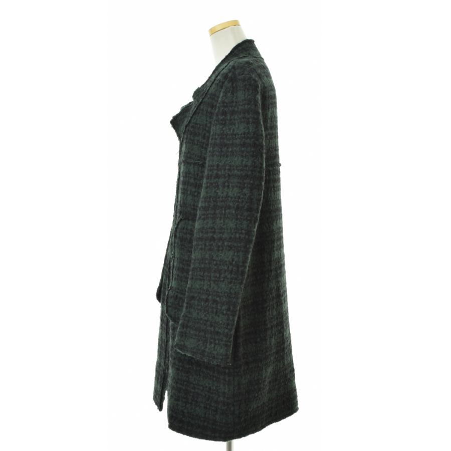 MARNI / マルニ 10AW WINTER EDITION 2010 CPMAI08Y00TW352 チェック柄ツイード ジップ ウールコート_2