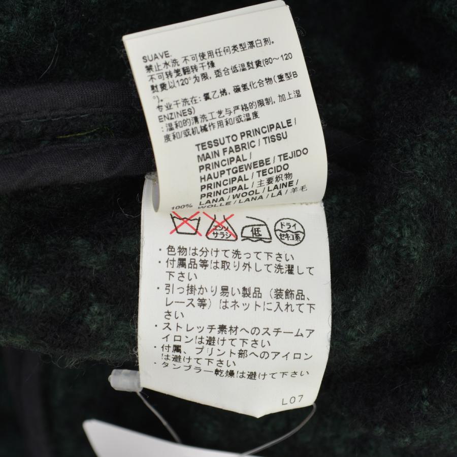 MARNI / マルニ 10AW WINTER EDITION 2010 CPMAI08Y00TW352 チェック柄ツイード ジップ ウールコート_5