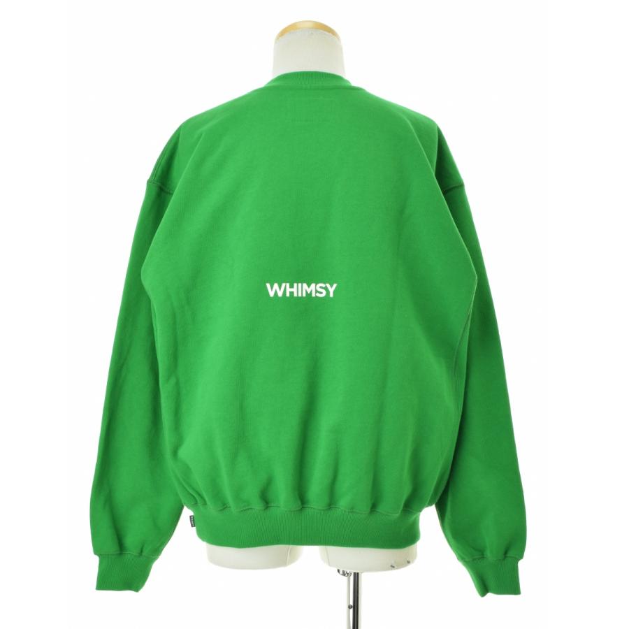 WHIMSY × Creek Angler's Device / ウィムジー × Creek Angler's Device WMS-25AW4-034 ロゴクルーネック 長袖スウェット_1