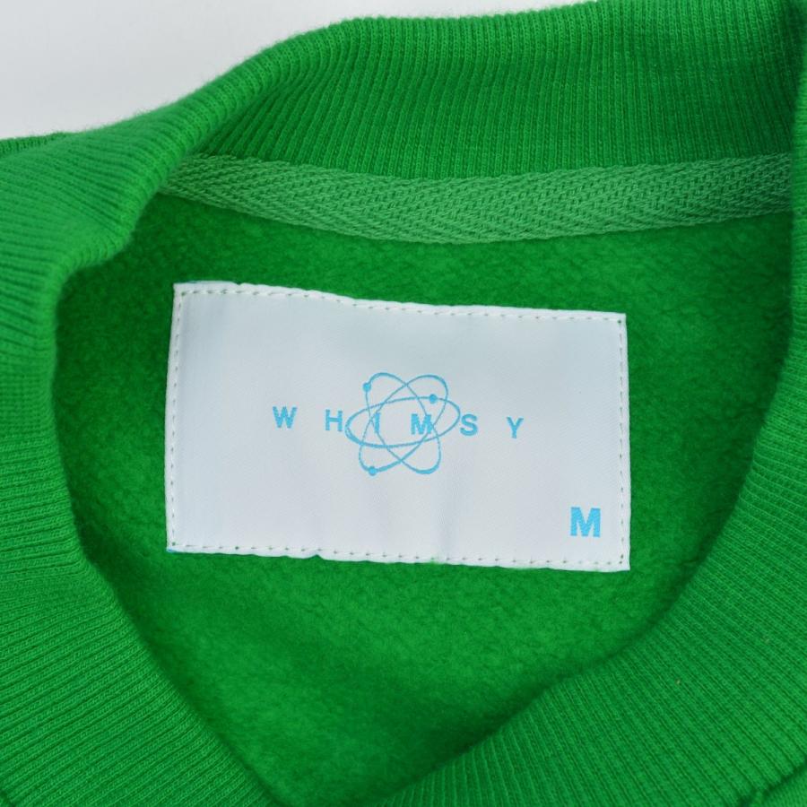 WHIMSY × Creek Angler's Device / ウィムジー × Creek Angler's Device WMS-25AW4-034 ロゴクルーネック 長袖スウェット_4