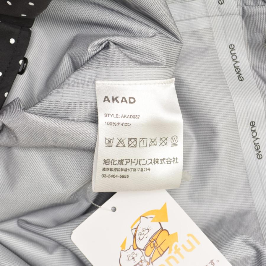everyone フードプルオーバーナイロンジャケットエブリワンennoyL everyone × AKAD / エブリワン AKAD037 polka-dot 3layer Jacket by