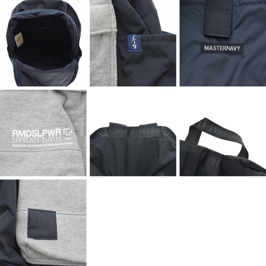 RAMIDUS × LOOPWHEELER / ラミダス × ループウィラー MASTER NAVY DAY PACK バックパック_2