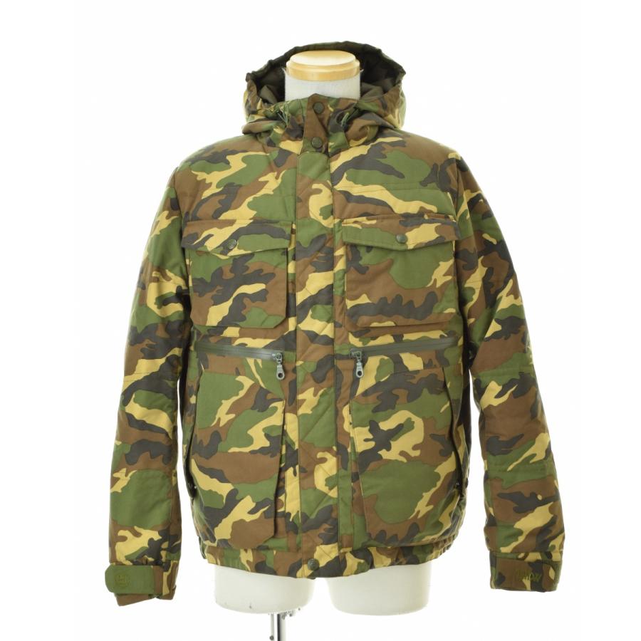 STUSSY 迷彩柄 ダウンジャケット STUSSY - ステューシー 迷彩柄 ダウンジャケット M カーキ系 STUSSY