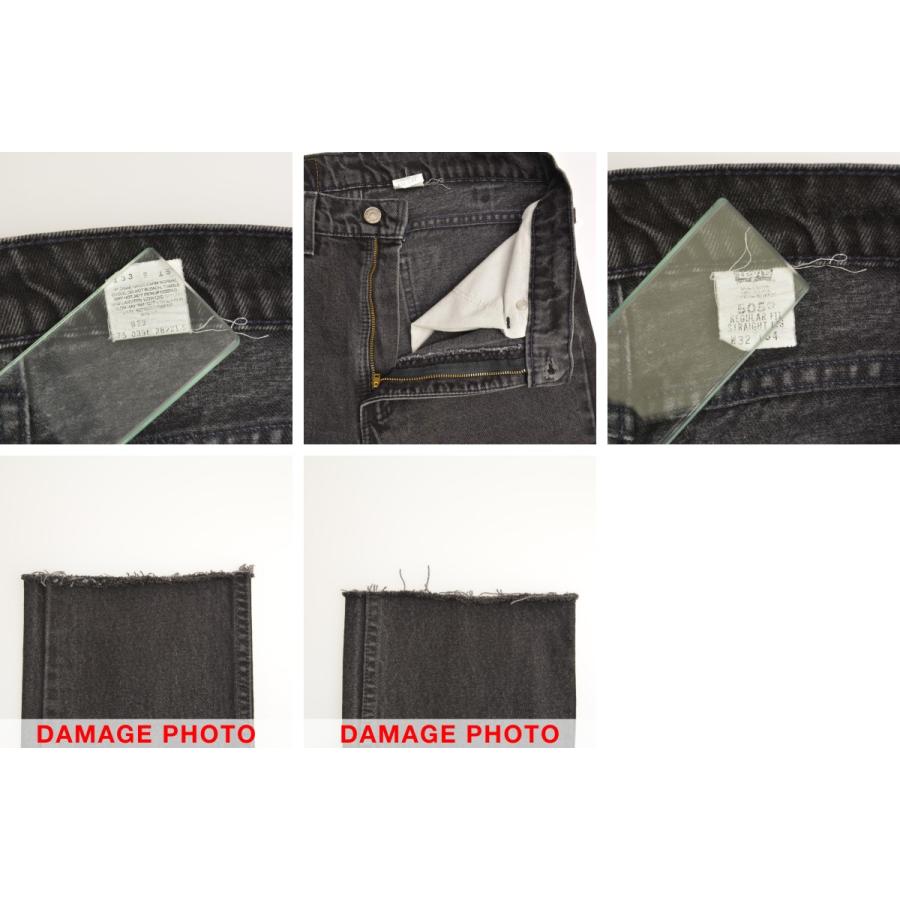 【LEVIS】90s USA製 40505-4159 オレンジタブ 後染め ブラック カットオフデニムパンツ Levi's（リーバイス） LEVIS / リーバイス 90s USA製 40505-4159